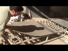 دستگاه تولید خط تولید Mgo Board با گواهینامه CE نسوز فرمت بزرگ