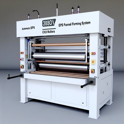 دستگاه فرم دهی پانل دیواری 380 ولت با فوم EPS اتوماتیک و غلطک های Cr12