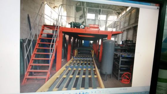 دستگاه پرس درب برد GRC، دستگاه ساخت پانل ساندویچی MgO اتوماتیک