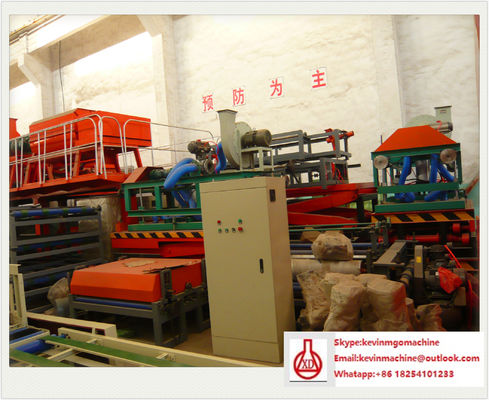 ماشین‌آلات ساخت مواد ساختمانی گچی برای ساخت لایه میانی ساختمان