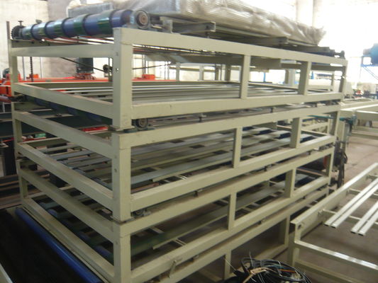 ماشین‌آلات تولید درب سیمانی الیافی با فناوری اکستروژن غلتکی دوتایی