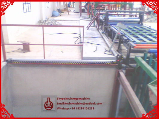 ضد آتش عایق صوتی MgO تخته کاه درب ساخت ماشین آلات کامل اتوماتیک