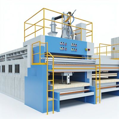 قدرت انعطاف پذیری بالا ماشین ساخت تخته سیمان سفارشی انتشار فرمالدهید ≤1.5mg/L و جذب آب ≤10%