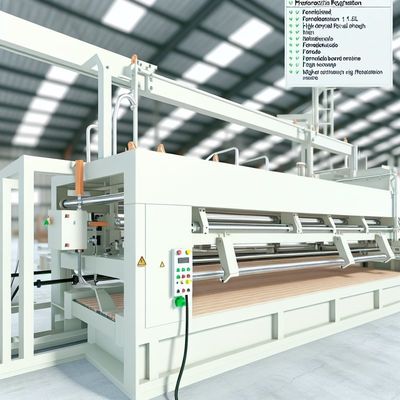 قدرت انعطاف پذیری بالا ماشین ساخت تخته سیمان سفارشی انتشار فرمالدهید ≤1.5mg/L و جذب آب ≤10%