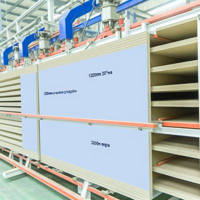 خط تولید تخته فیبر سیمان برای عرض 1200mm و مقاومت ≥20Mpa