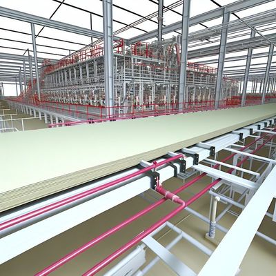 Fireproof Fiber Cement Board Production Line with 2400mm Length & 1200mm Width