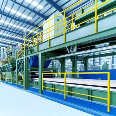 خط تولید تخته فیبر سیمان با 1.2-1.6g/cm3 تراکم و ≤0.25W/mk رسانایی حرارتی