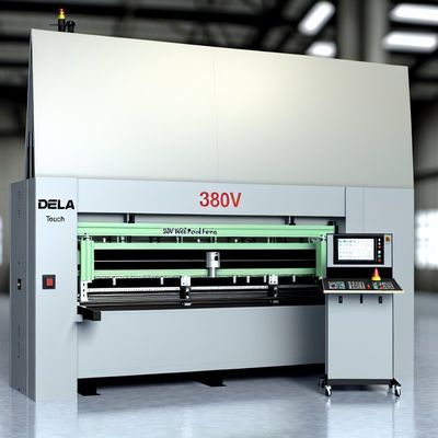 دستگاه فرم‌دهی پانل دیواری 380 ولت با صفحه لمسی دلتا و تغذیه خودکار