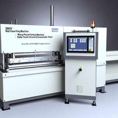 دستگاه فرم‌دهی پانل دیواری 380 ولت با صفحه لمسی دلتا و تغذیه خودکار
