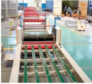 خط تولید تخته سیمانی فیبری 1200 میلی‌متری برای تخته ماسه کوارتز با چگالی 1.2-1.6 گرم بر سانتی‌متر مکعب