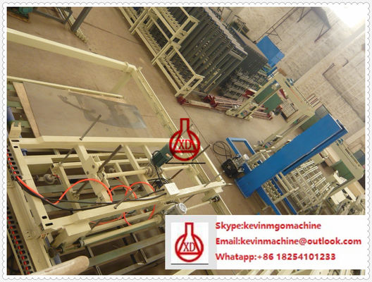 خط تولید پنل دیواری با ضخامت 75 میلی متری پنل سیمان فیبر برای ساخت و ساز ساختمان