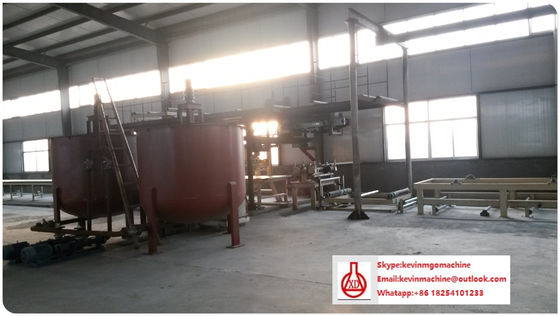 خط تولید کارت MgO با شدت بالا با تکنولوژی دو رولر اکستروژن