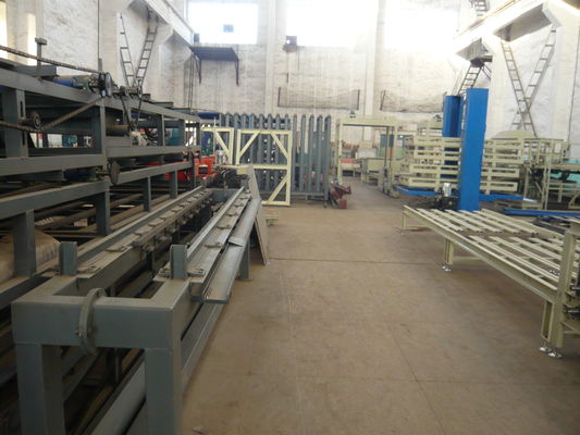 دستگاه ساخت پانل ساندویچی ورق منیزیم اکسید فایبرگلاس، دستگاه شکل دهی رول پانل دیواری